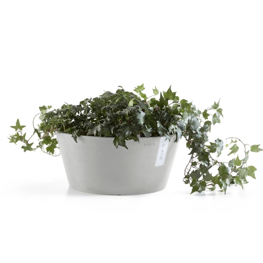 Ecopots Frankfurt 40 White Gray, image 1 of 3