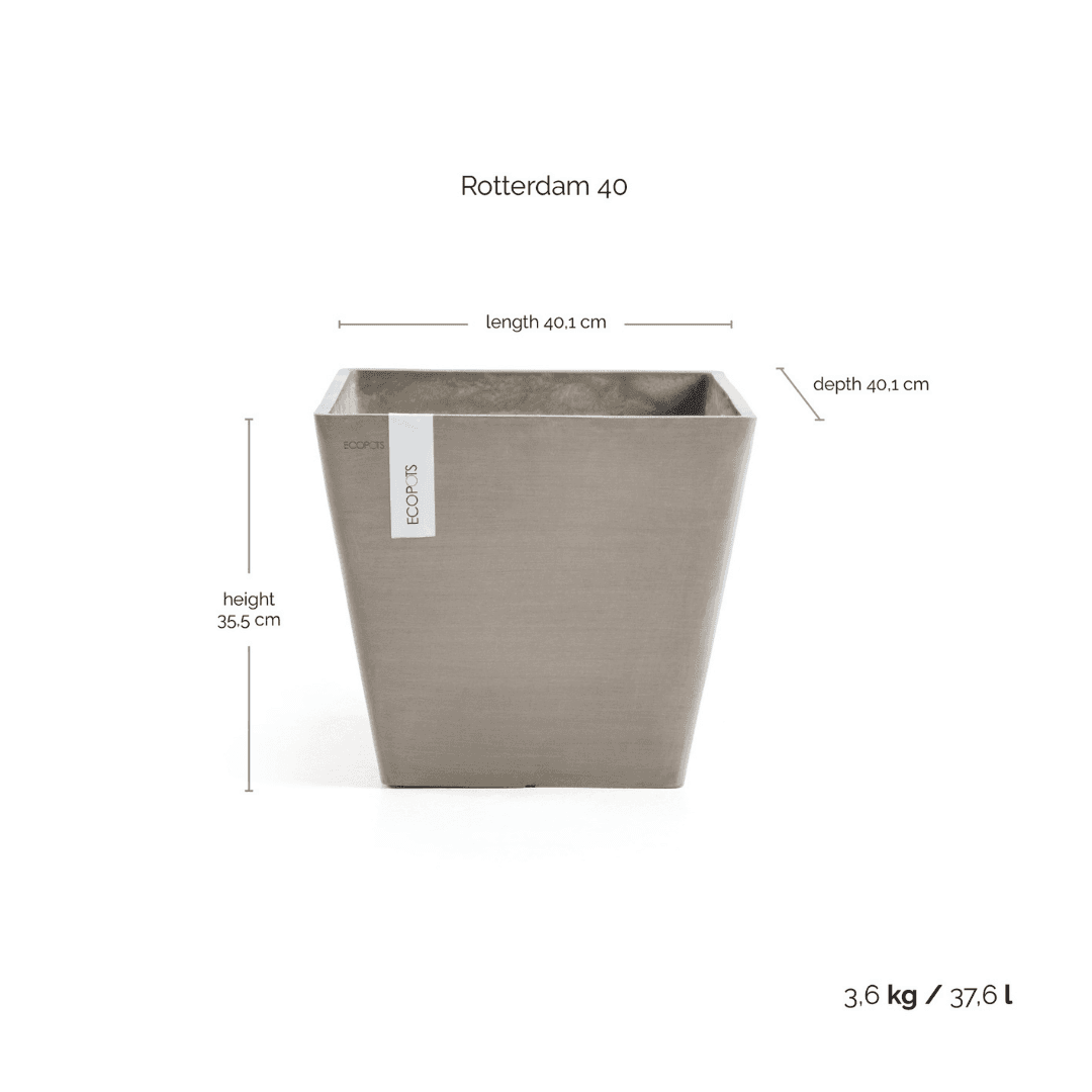 Ecopots Rotterdam Taupe, image 1 of 4