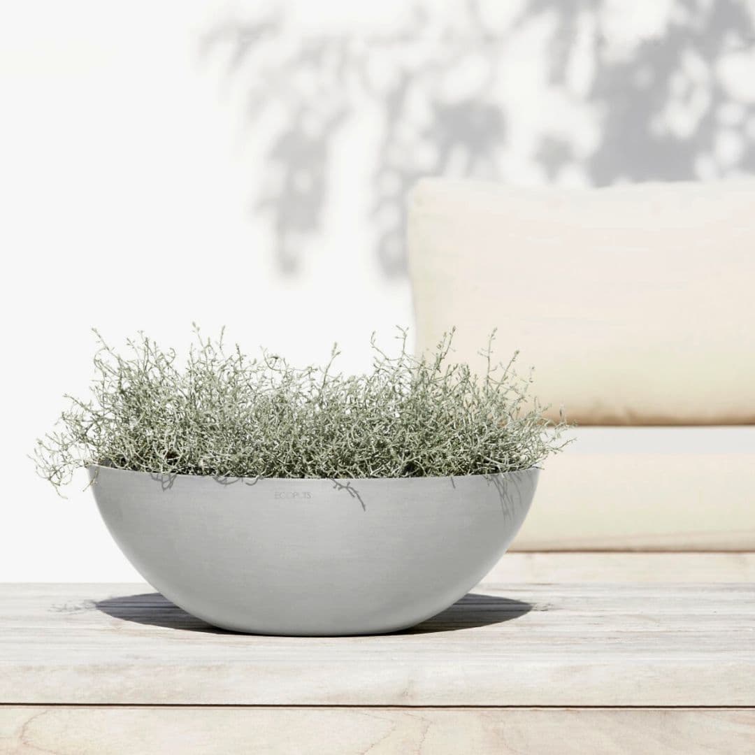 Ecopots Vienna White Gray, image 1 of 4