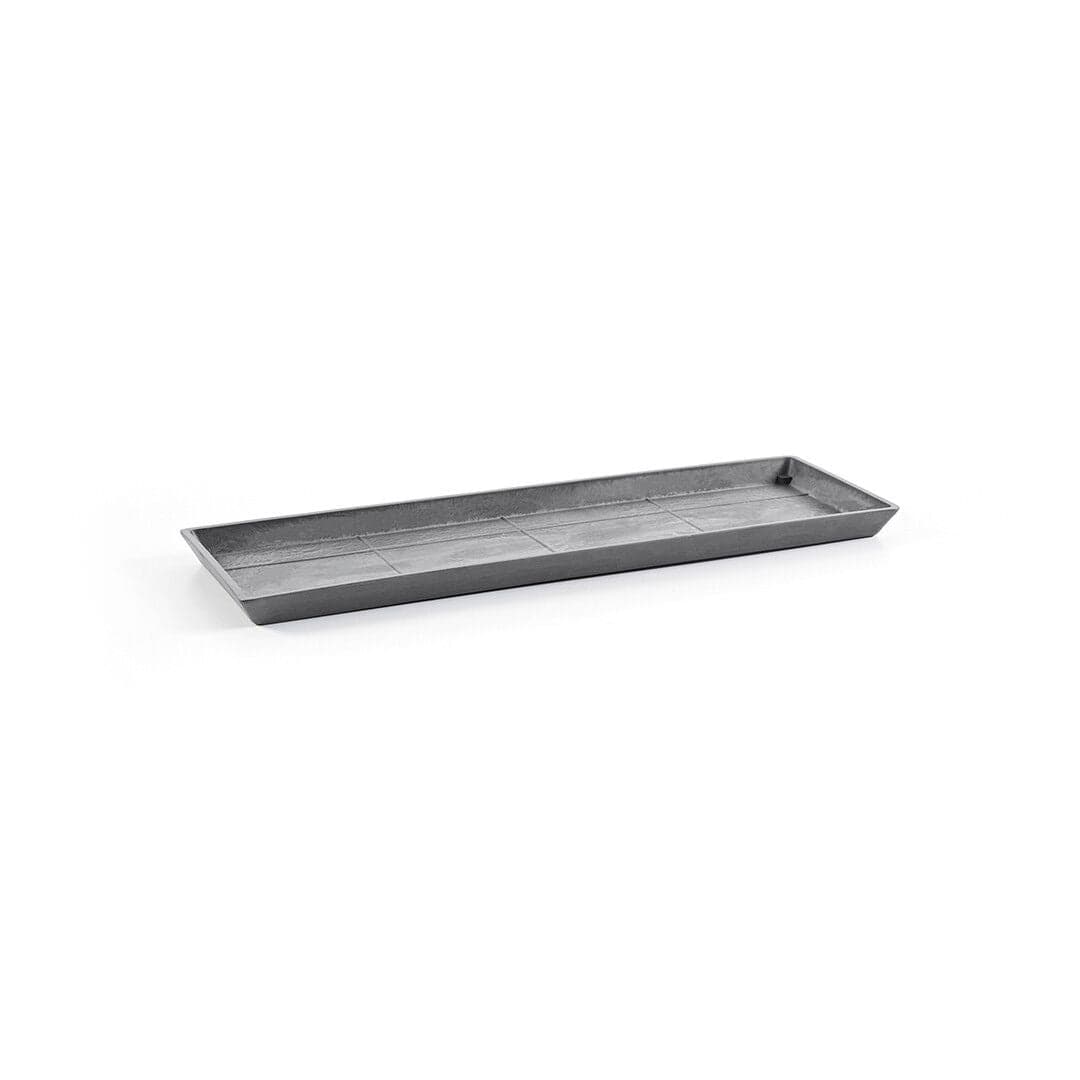 Ecopots Saucer Rectangular Gray, image 1 of 3
