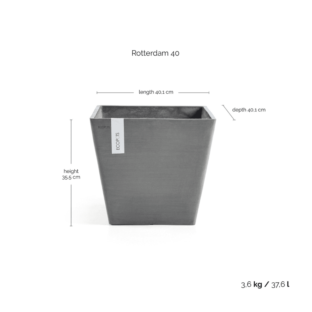 Ecopots Rotterdam Gray, image 1 of 5