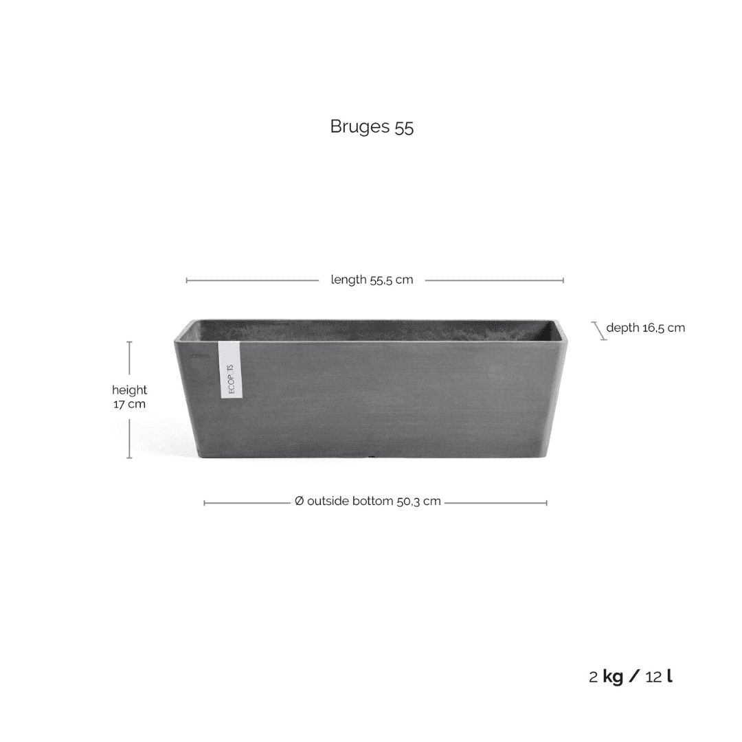 Ecopots Bruges Gray, image 1 of 6