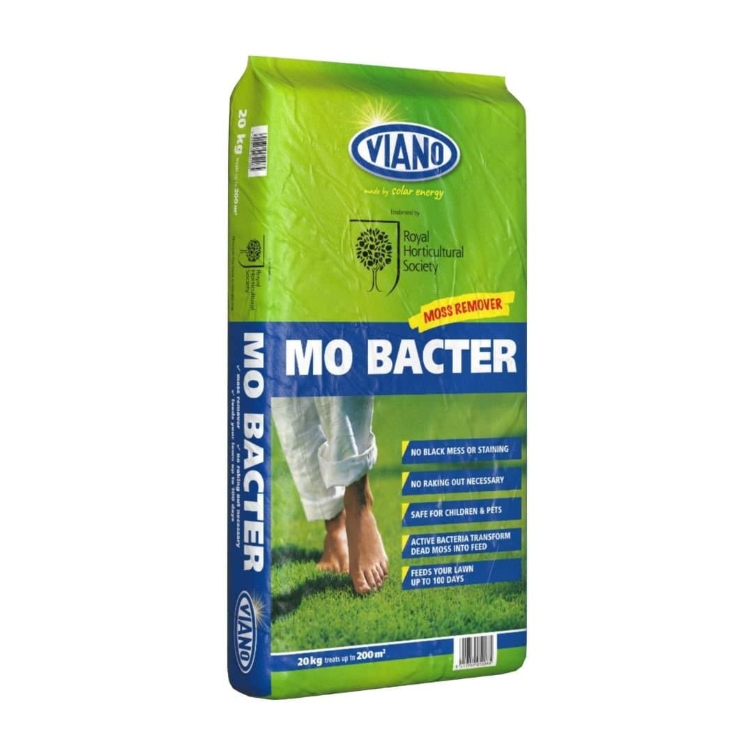 Mo Bacter Organic Moss Killer & Lawn Fertilizer - 20Kg